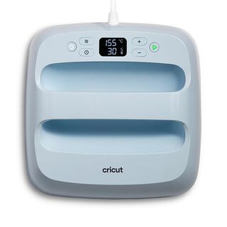 Cricut EasyPress 3 (23x23cm) – bleu clair/noir, 