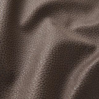 Tissu de revêtement Aspect cuir – marron foncé, 