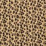 Tissu gaze de coton Tissu matelassé Imprimé lion – beige/noir,  thumbnail number 1