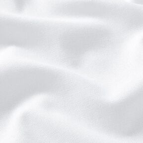 Mélange viscose lin Uni – blanc, 
