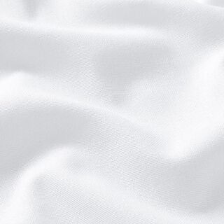 Mélange viscose lin Uni – blanc, 