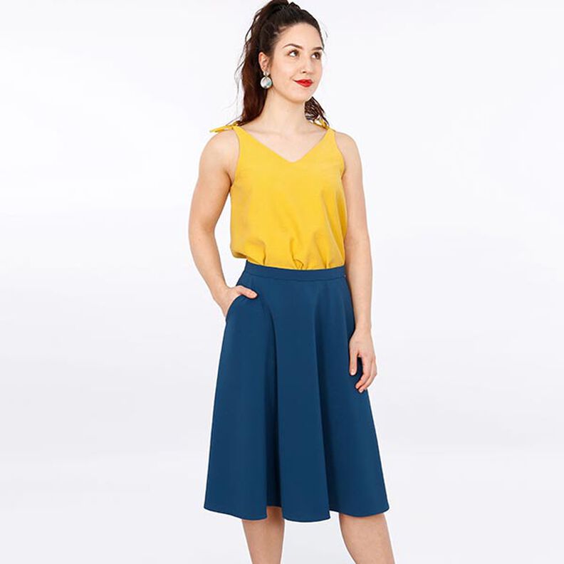 FRAU BELLA - Jupe semi-circulaire avec poches, Studio Schnittreif | XS - XXL,  image number 2