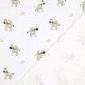 GOTS Jersey coton zèbres dans la steppe Impression numérique | Poppy Fabrics – blanc/noir,  thumbnail number 3