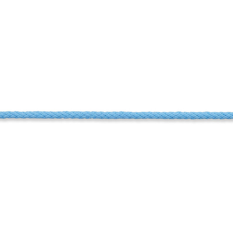 Cordon en coton [Ø 3 mm] – jean bleu clair,  image number 2