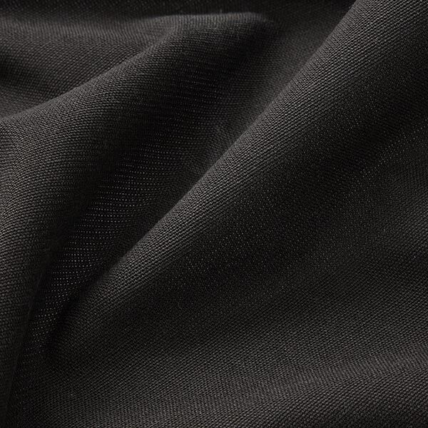 Tissu en fibre d’ortie – noir,  image number 2