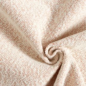 Tissu d’extérieur Bouclé fin – saumon/écru, 