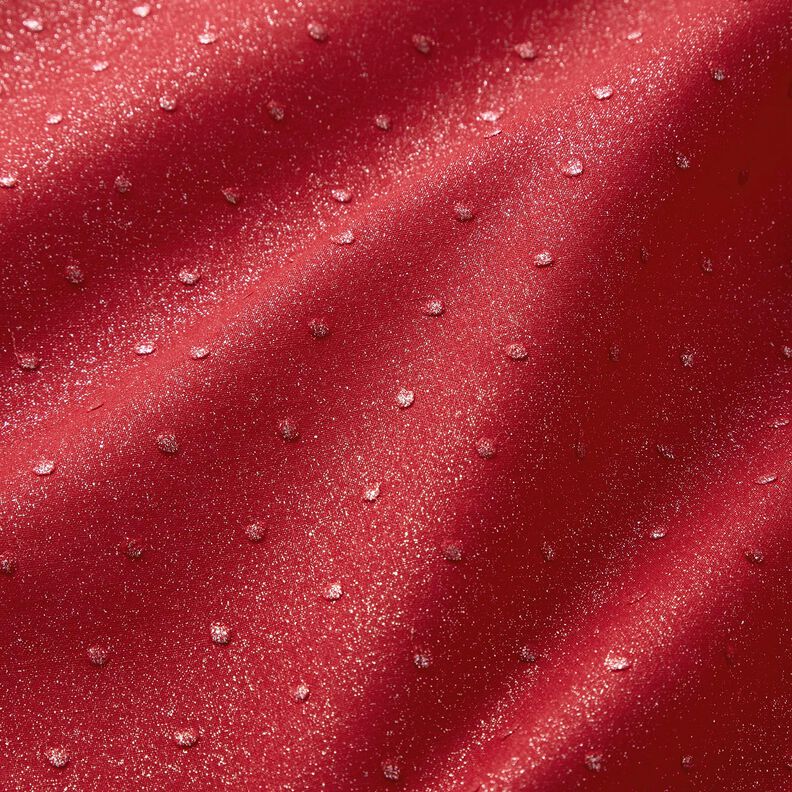 Batiste de coton Dobby chatoyant – rouge,  image number 2