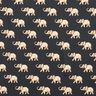 Tissu pour chemisier Éléphants – noir,  thumbnail number 1