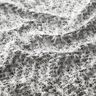 Tissu tricoté effet fil – noir/blanc,  thumbnail number 2