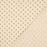 GOTS Tissu double gaze de coton Motif losanges boho  | Poppy Fabrics – crème/cannelle,  thumbnail number 4