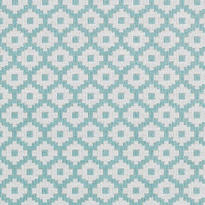 Tissu d'extérieur jacquard Losanges – menthe, 