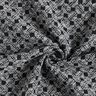Tissu pour manteau petits carreaux – gris clair/noir,  thumbnail number 4