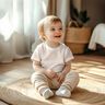 GOTS Jersey coton Branches et plantes | Poppy Fabrics – crème/brun faon,  thumbnail number 5