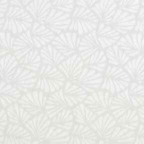 Coton enduit Mini éventails – ivoire, 