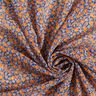 Chiffon Mille-fleurs – indigo/orange,  thumbnail number 3
