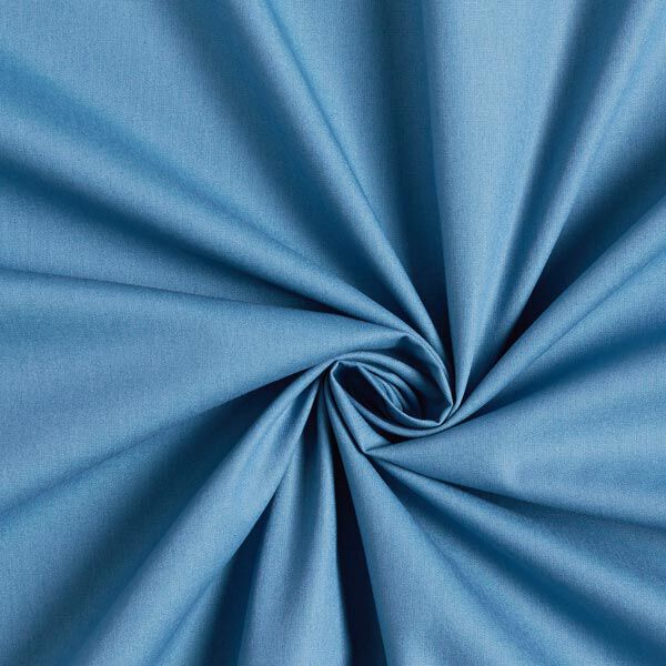 Popeline coton Uni – bleu jean,  image number 1