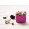 Tissu en coton Cretonne Uni – pourpre,  thumbnail number 7
