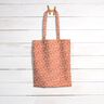 Coton enduit Mini feuilles abstraites – orange/blanc,  thumbnail number 8