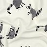 Jersey coton Ratons laveurs Impression numérique | Poppy Fabrics – écru,  thumbnail number 2