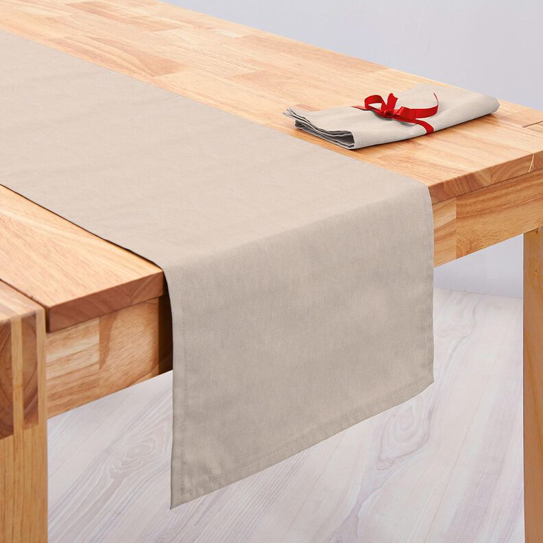 Tissu de décoration Canvas – taupe clair, image number 5