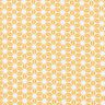 Jersey coton Motif floral abstrait – écru/jaune curry,  thumbnail number 1