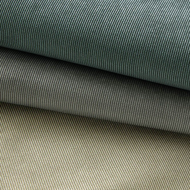 Tissu de revêtement Velours milleraies – anthracite,  image number 4