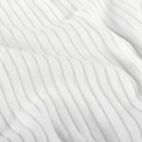 Tricot côtelé uni ultra doux – blanc, 