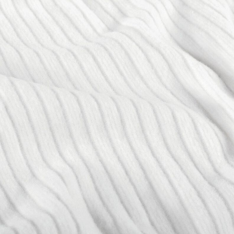 Tricot côtelé uni ultra doux – blanc,  image number 2