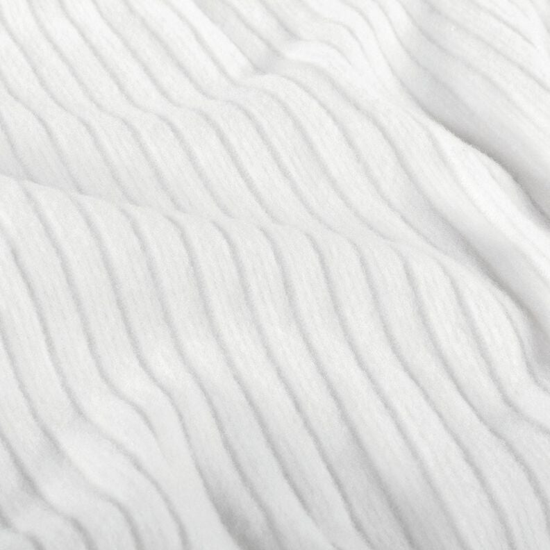 Tricot côtelé uni ultra doux – blanc, image number 2