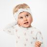 GOTS Jersey coton Lapin et fleur Impression numérique – ivoire,  thumbnail number 6