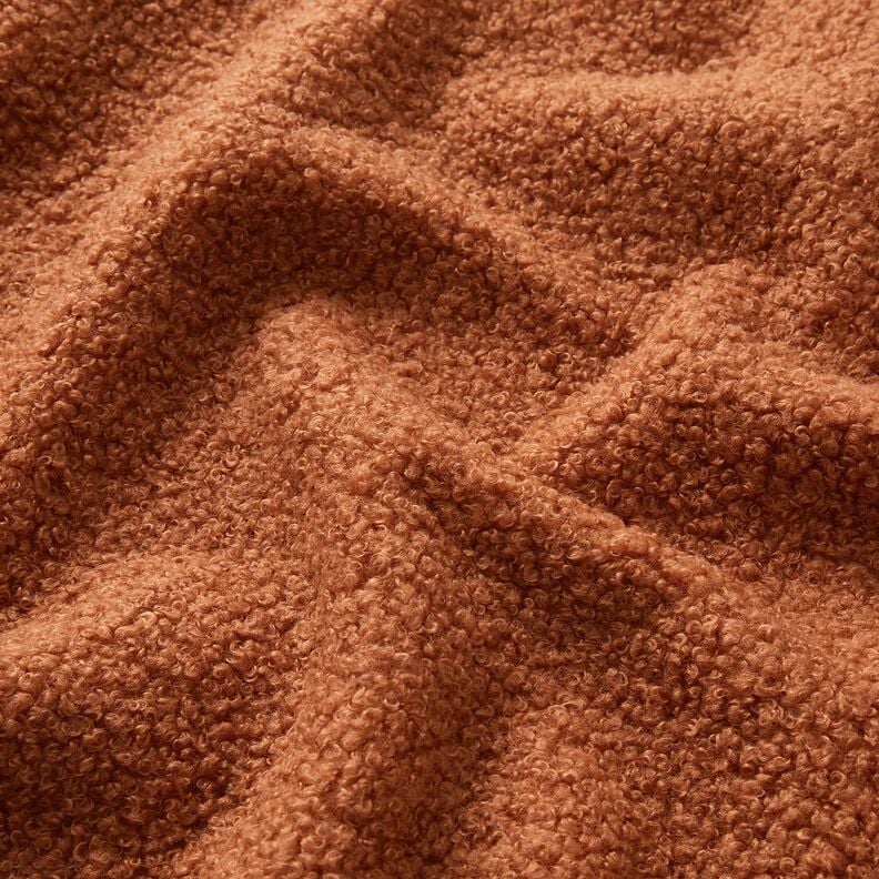 Tissu de revêtement Tissu peluche doux – terre cuite, image number 2