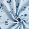 Jersey coton Sentiment d'Hawaï – bleu argenté,  thumbnail number 3