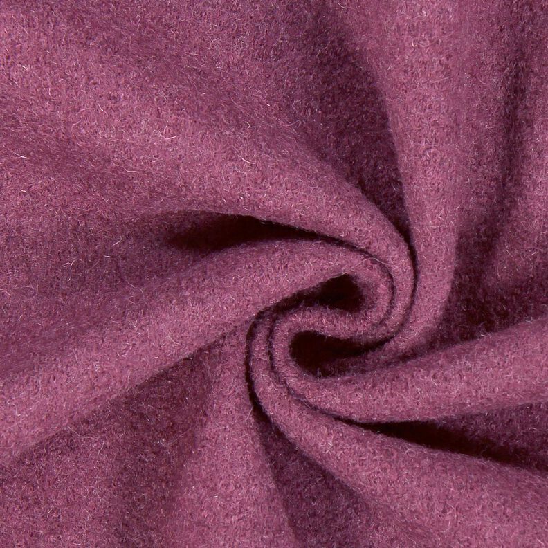 Loden de laine foulé – mauve,  image number 1