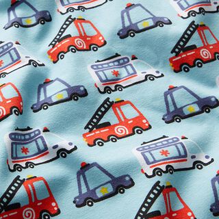 Jersey coton Véhicules d'urgence | STENZO – bleu aqua, 