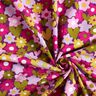 Jersey coton Fleurs colorées | Poppy Fabrics – raisin,  thumbnail number 3
