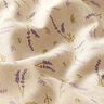 Tissu de décoration Semi-panama Lavande – nature/lavande,  thumbnail number 2