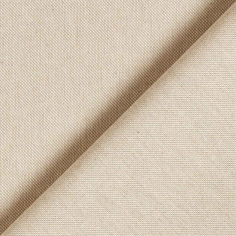 Tissu de décoration Semi-panama bicolore – nature/noix de cajou, image number 3