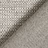 Tissu de capitonnage structure grossière – gris clair | Reste 80cm,  thumbnail number 3