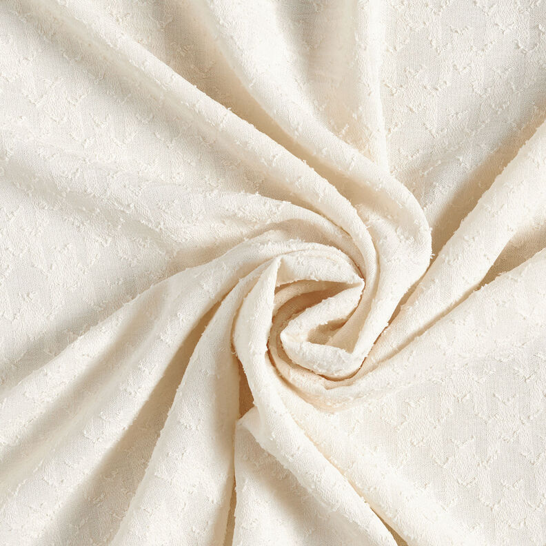 Jacquard dobby Pied-de-poule – écru,  image number 5