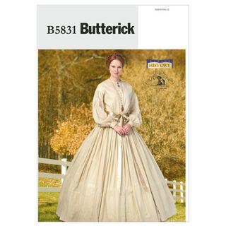 Costume historique, Butterick 5831|34 - 42, 