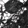 Dentelle avec paillettes et bord festonné – noir,  thumbnail number 4