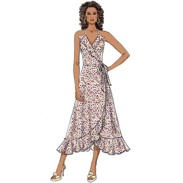 Robe portefeuille, Butterick 6554 | 40 - 48, image number 4