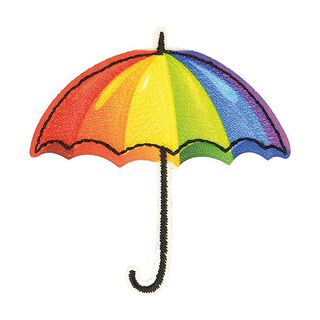 Application parapluie [ 5,5 x 5,5 cm ] – mélange de couleurs, 