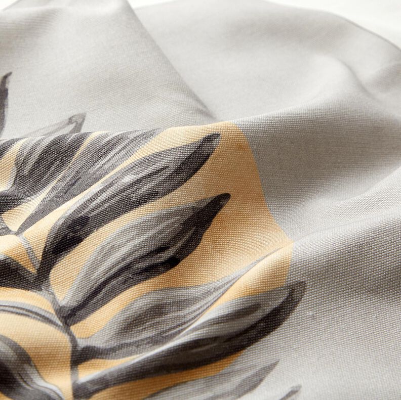 Sacs Panel Canvas Feuille de palmier et lune – gris clair, image number 4