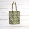 Tissu en coton Cretonne feuilles tropicales – noir/vert,  thumbnail number 8