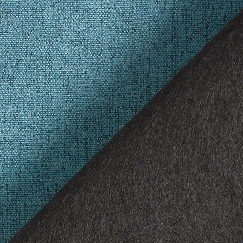 Tissu d’ameublement fin en mélange – pétrole, image number 3