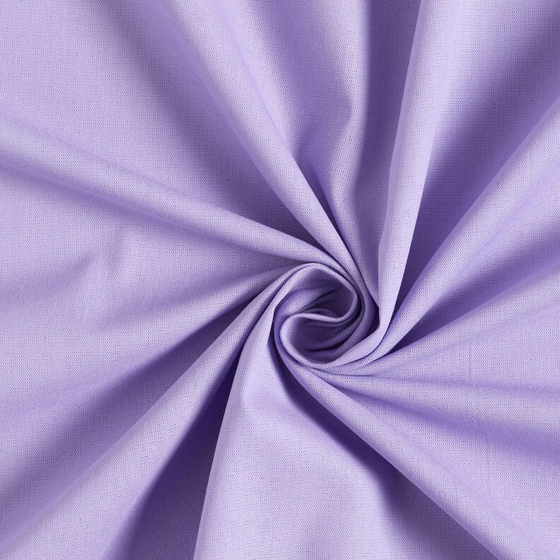 Tissu en coton Cretonne Uni – mauve,  image number 1