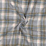 Tissu matelassé Flanelle Karo | Poppy Fabrics – gris,  thumbnail number 3