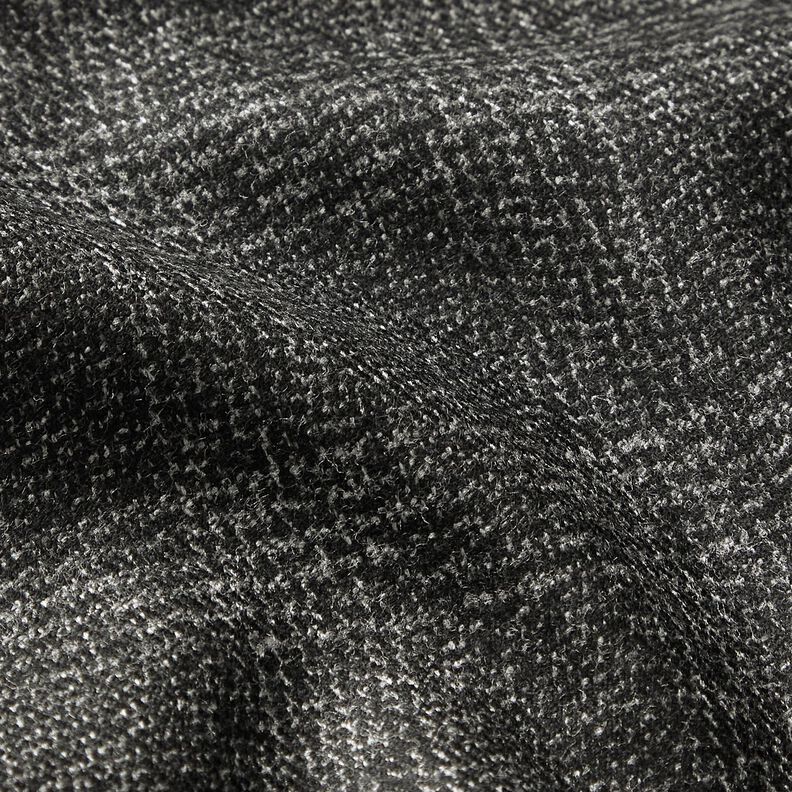Mélange viscose Prince-de-galles – anthracite,  image number 2