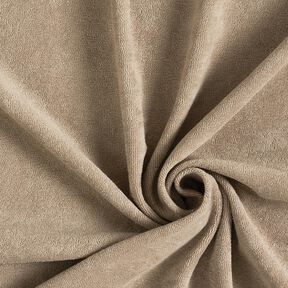 Tissu éponge Stretch Uni – beige, 